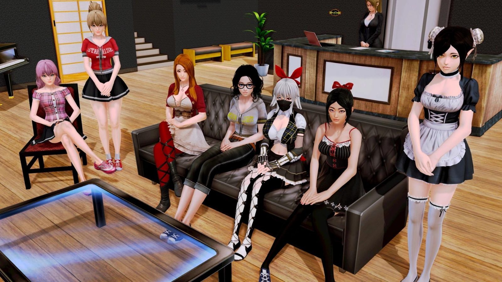 后宫酒店Harem Hotel 角色路线 资料图 5